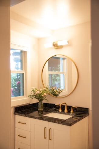 Powder bath sink